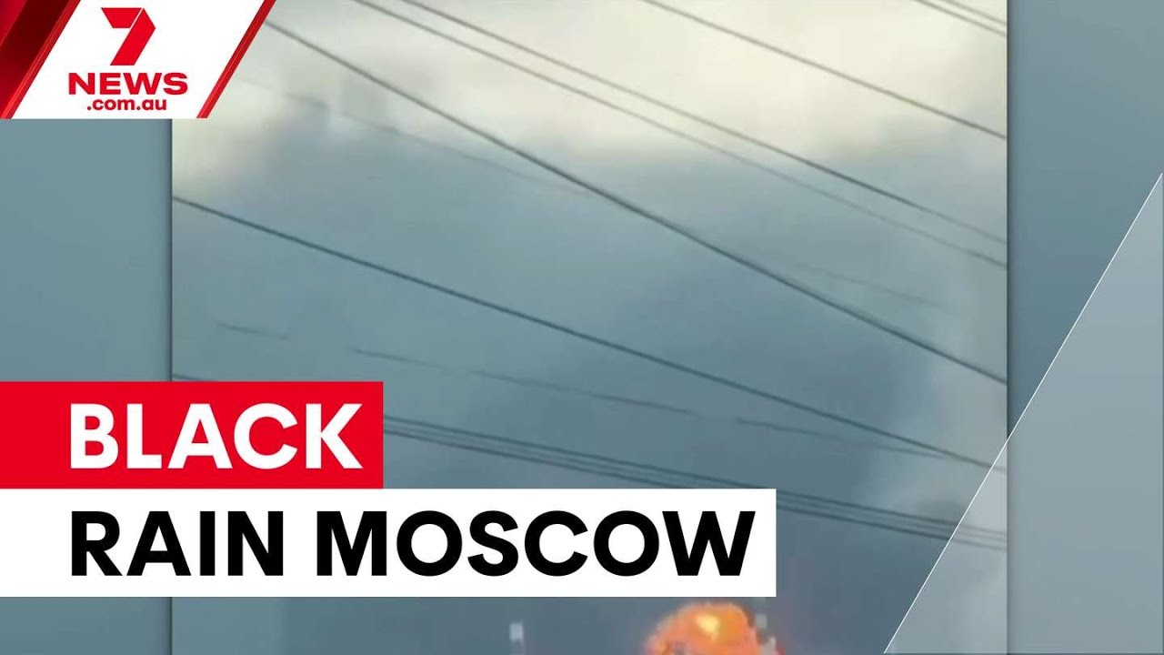 Украина нанесла крупнейший удар беспилотниками по Москве | 7NEWS