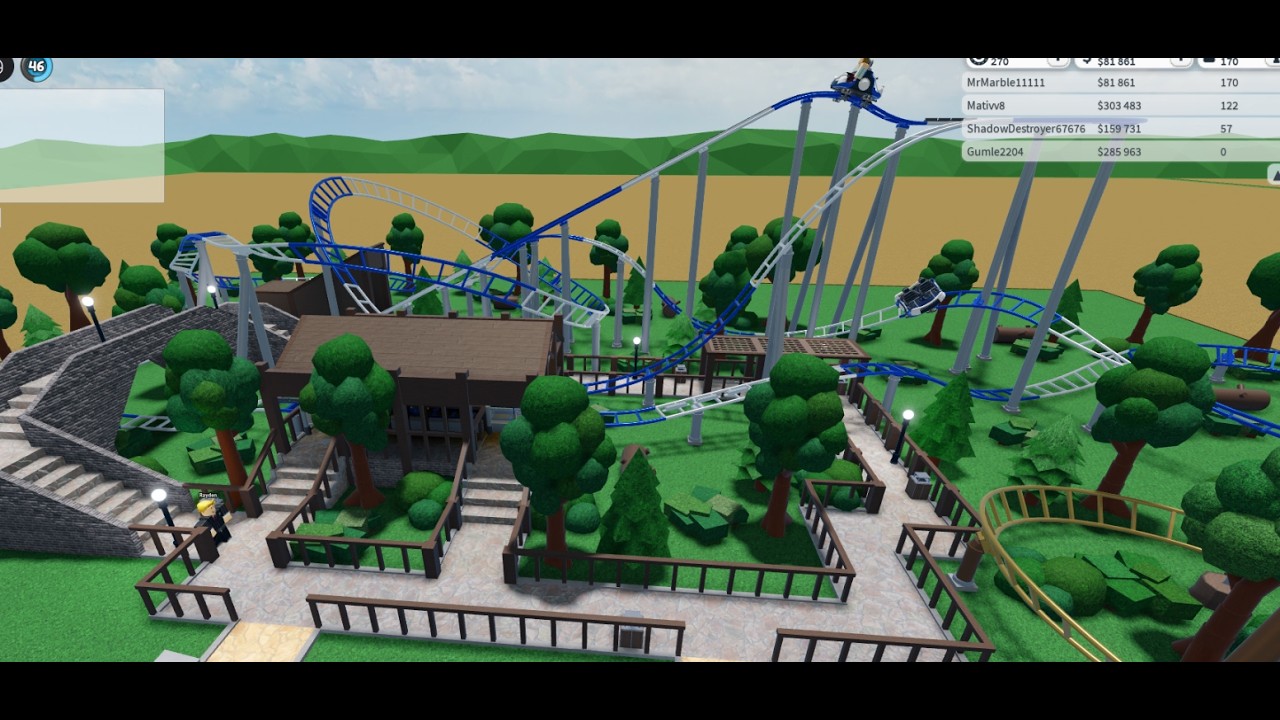 Building a CRAZY Spinning Coaster in Theme Park Tycoon 2