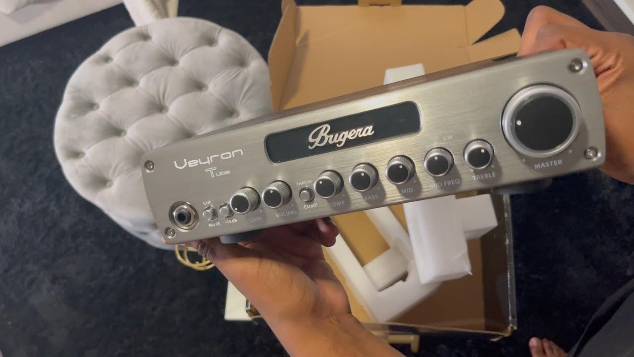 MONSTER TONE!!!  Bugera Veyron T BV1001T Unboxing and Sound Check
