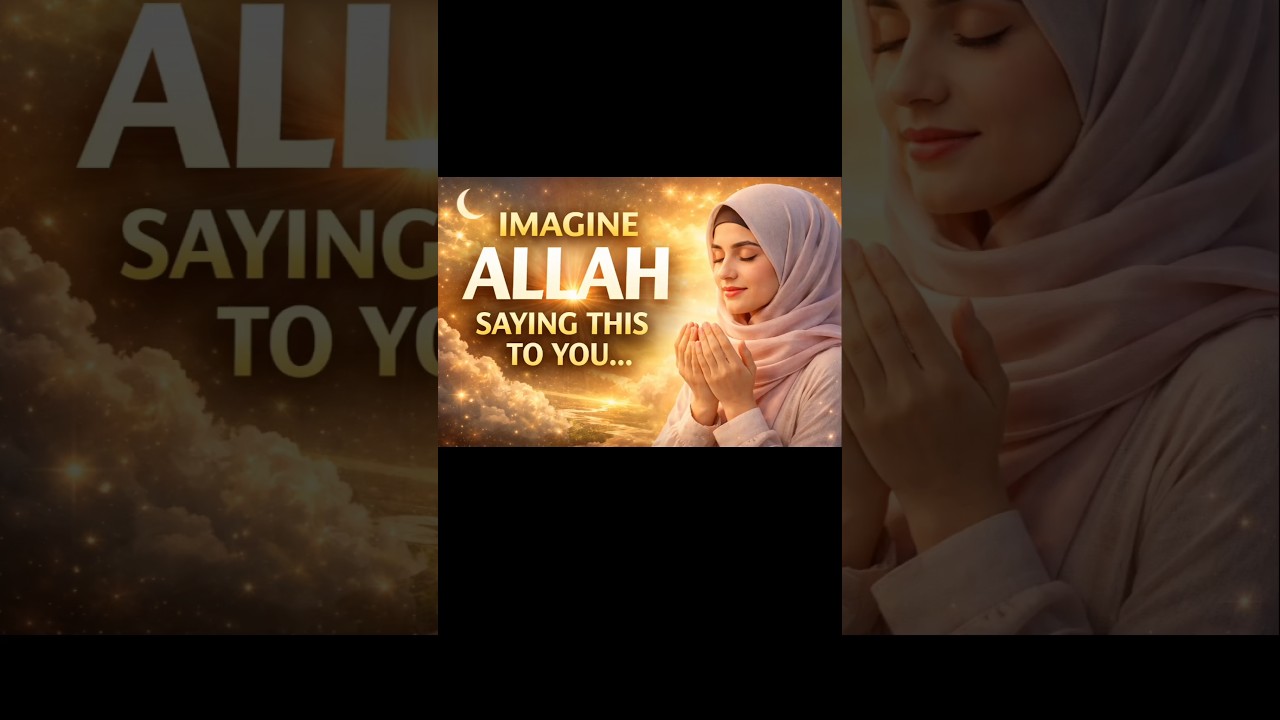 Imagine Allah Saying This to You 🤍 Powerful Reminder
