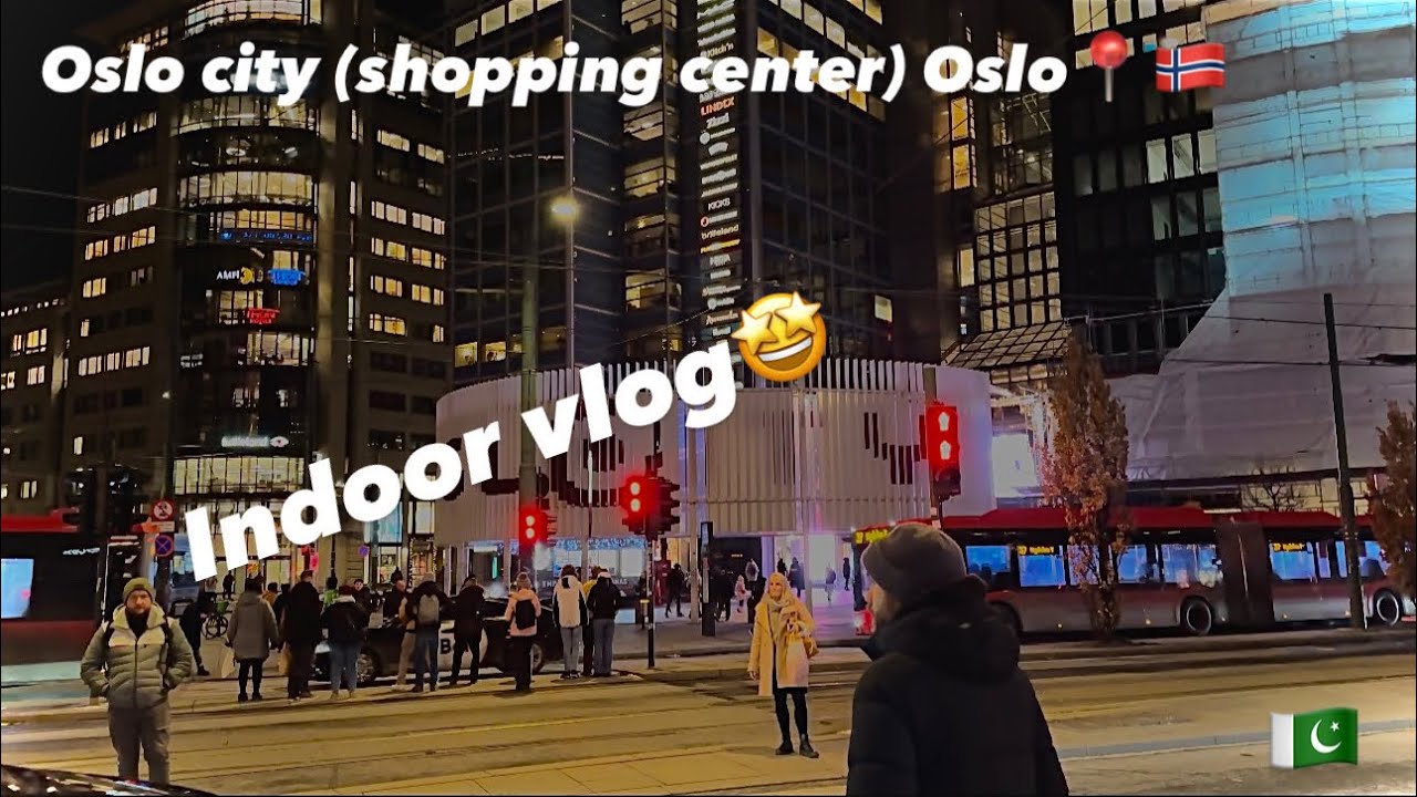 Oslo city shopping center vlog-Heart of Oslo(With alot of shops and amazing facilities)
