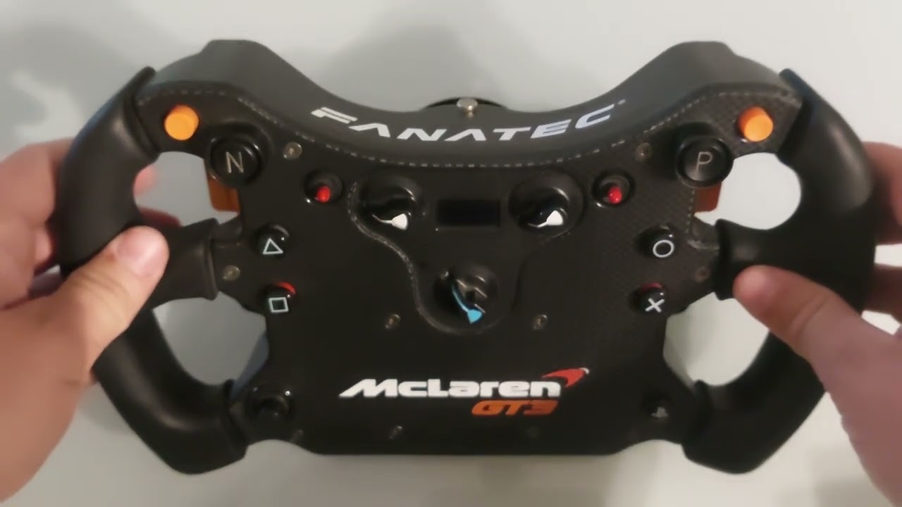 Fanatec Mclaren GT3 kormány bemutató!
