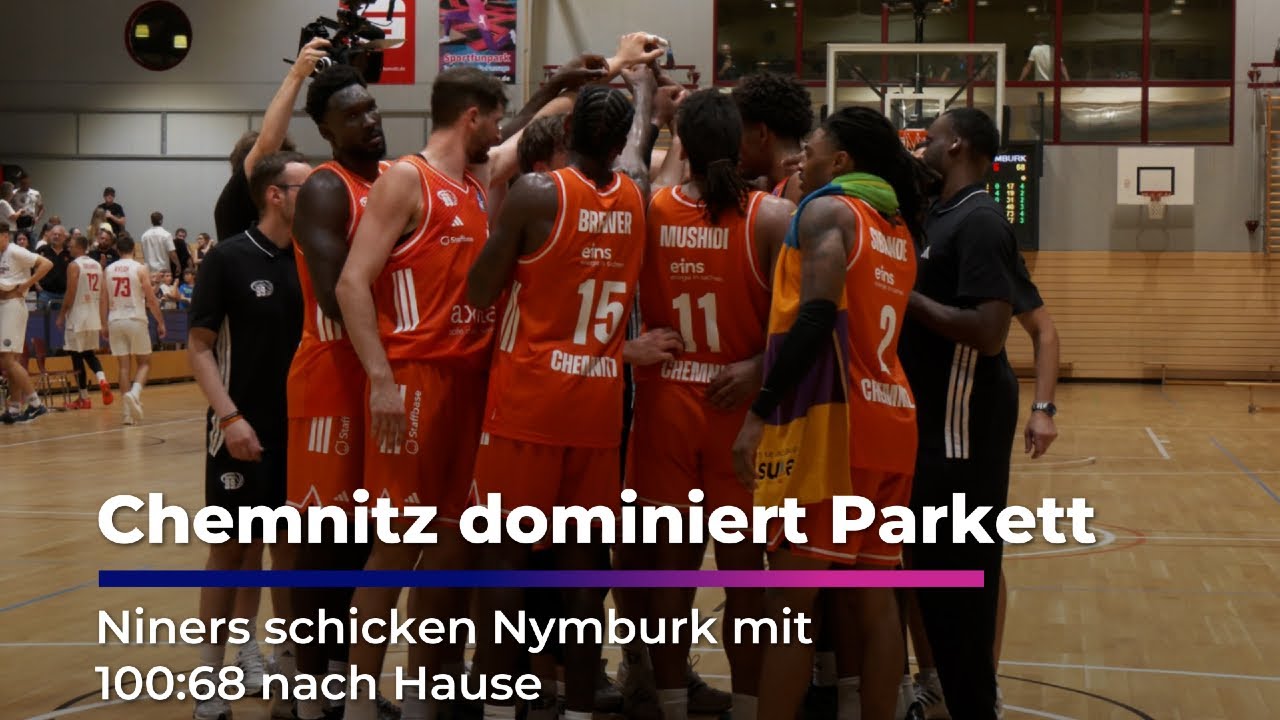 Chemnitz dominiert die Generalprobe - Niners schicken Nymburk mit 100:68 nach Hause
