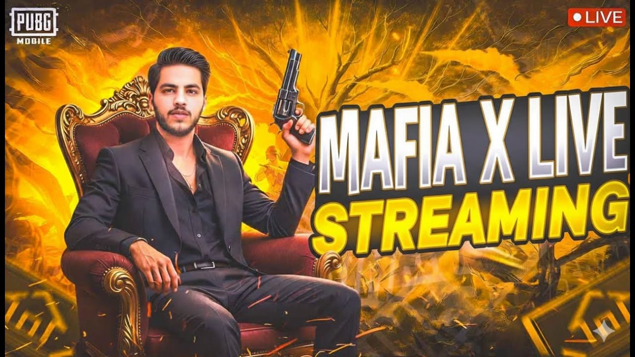 MAFIA X LIVE PUBG MOBILE  GIVEWAY UC AND CASH 💴