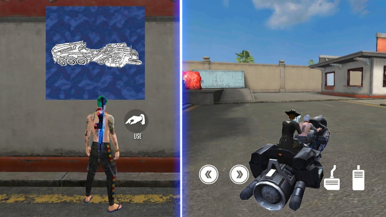 Training Mode Flying Bike Enter Trick | Free Fire New Tricks 2022