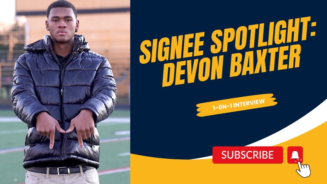 On300 EDGE Devon Baxter on WHY he signed with Michigan!! | #GoBlue