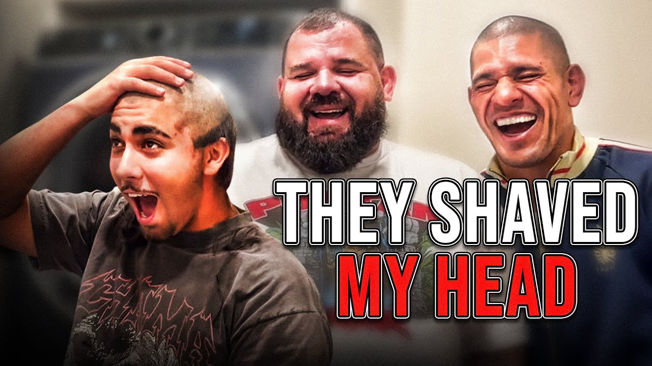 Alex Pereira Shaves PapiGio’s Head | UFC 307 Vlog