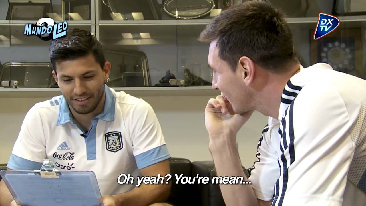 El Kun Agüero entrevista a Leo Messi