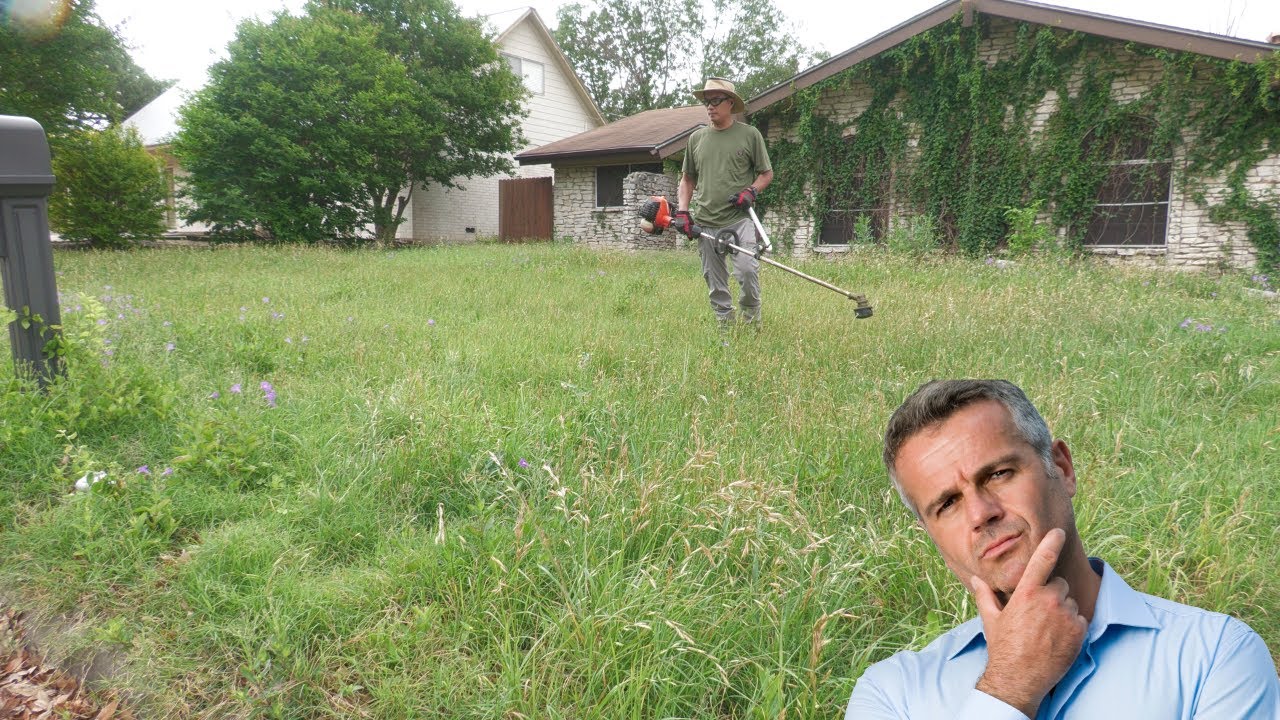 I OFFERED to CLEAN UP his YARD for FREE and he was VERY SKEPTICAL about it