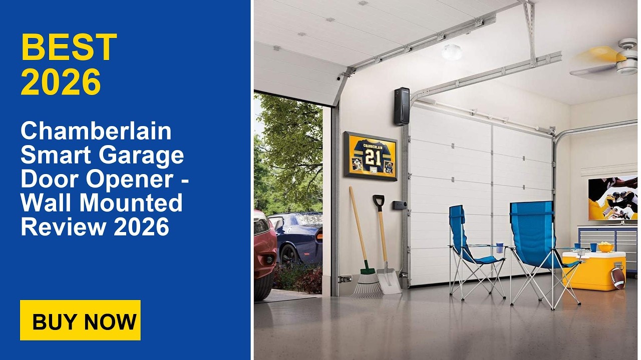 Chamberlain Smart Garage Door Opener - Wall Mounted Review 2026