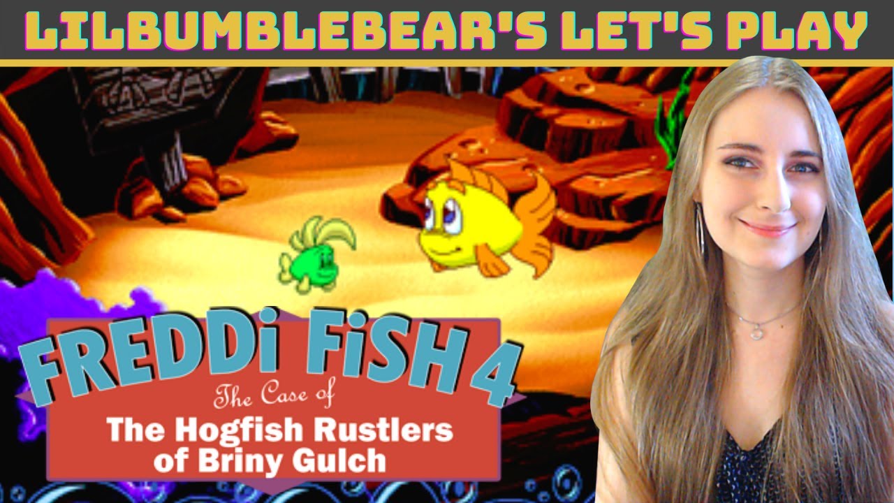 Freddi Fish The Case of the Hogfish Rustlers of Briny Gulch Full Gameplay