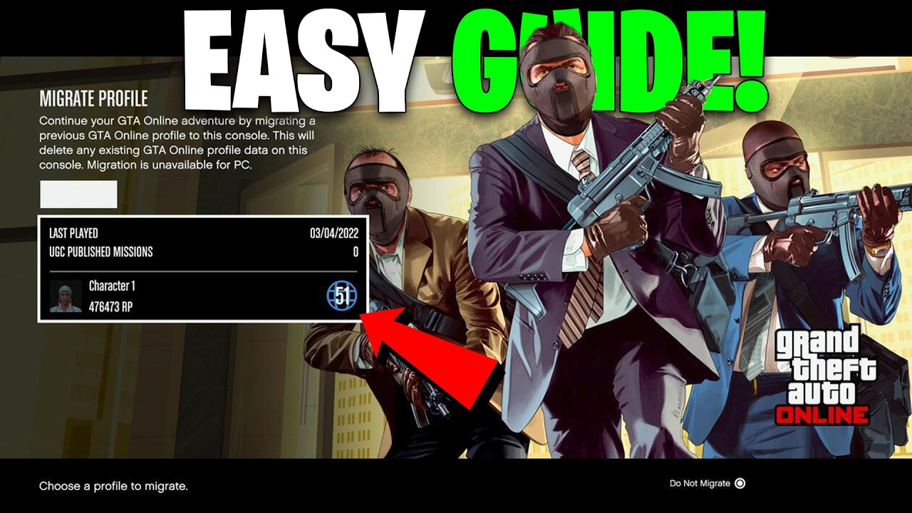 How To Migrate Character to GTA 5 Enhanced From GTA 5 Legacy PC