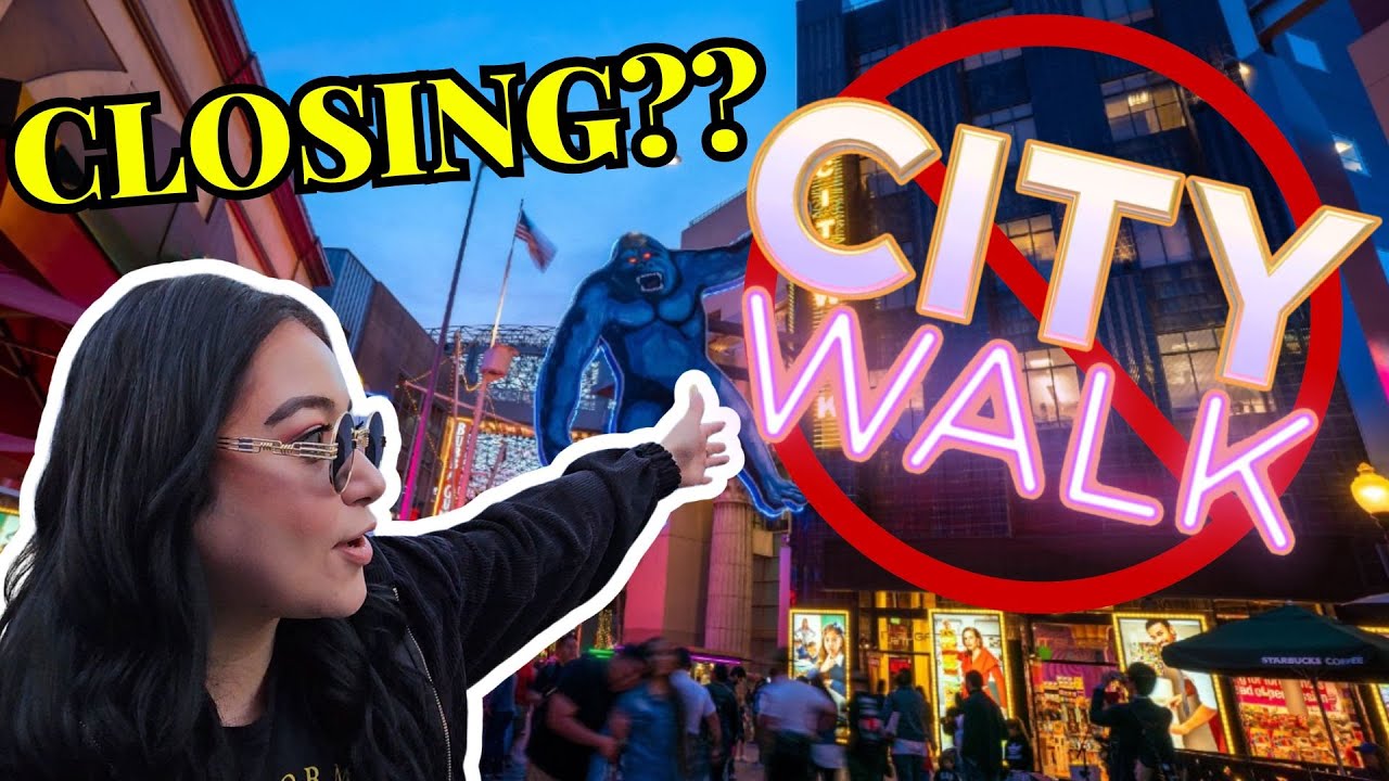HUGE CLOSURES & UPDATES AT UNIVERSAL CITYWALK UNIVERSAL STUDIOS HOLLYWOOD 2025