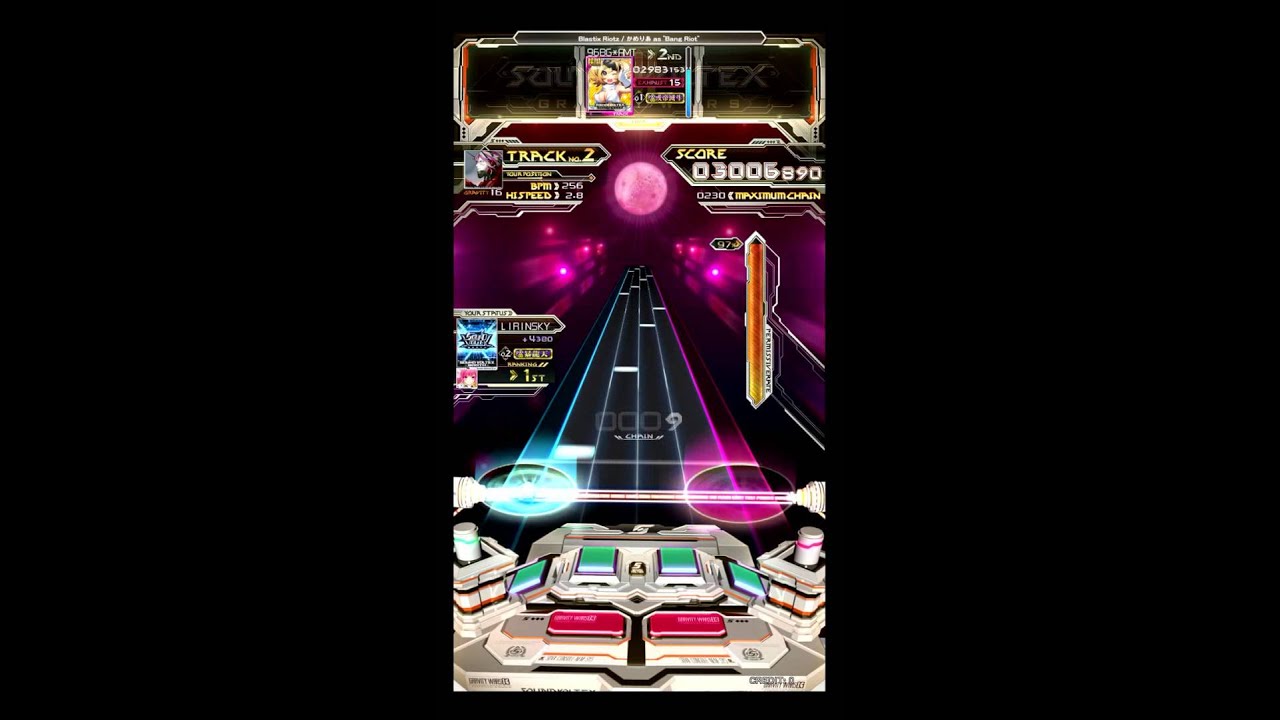 [SDVX] SKILL ANALYZER 暴龍天 B-Course 初見 プレー (15.08.21)