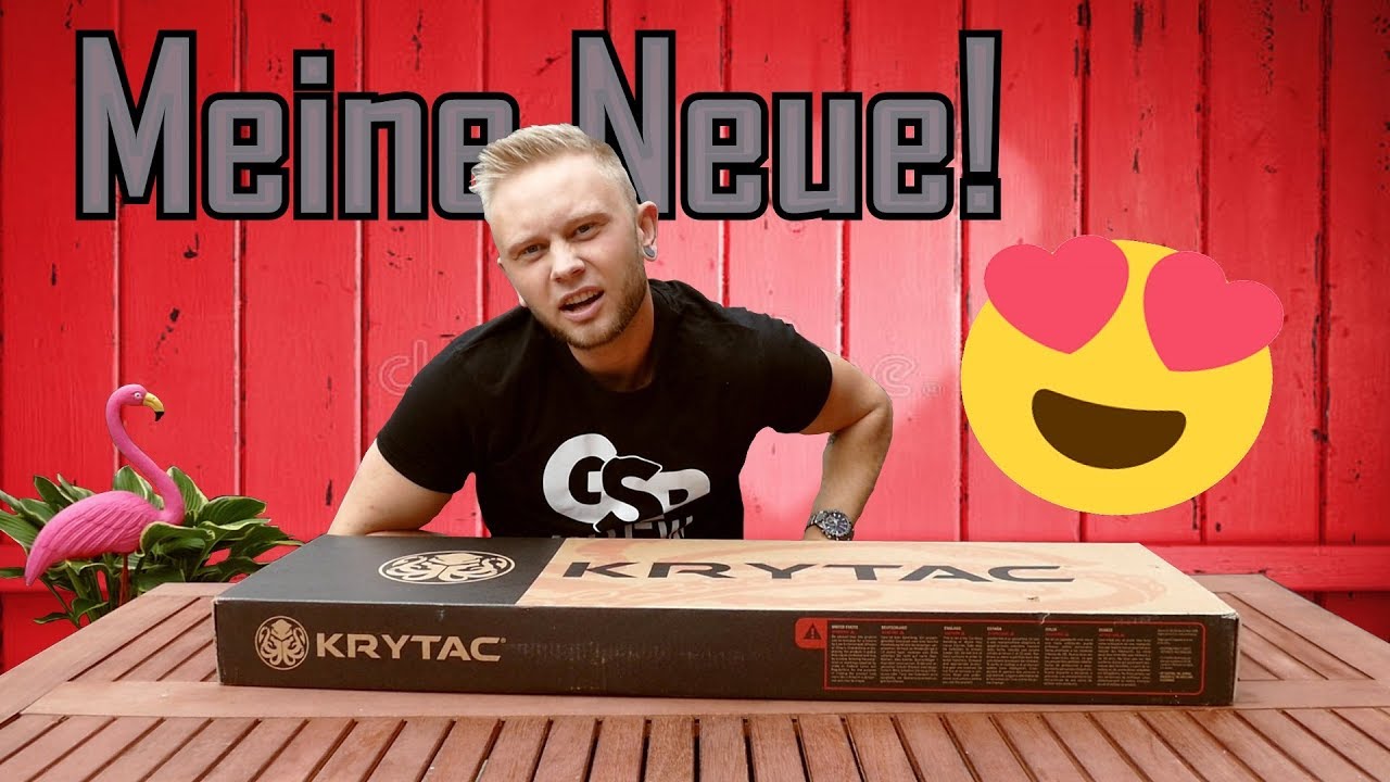 Meine Neue! Krytac AIRSOFT UNBOXING GsP Airsoft deutch / german