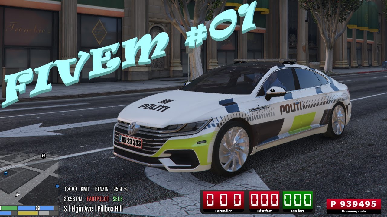 #FIVEM#DANSK#GTAV                        POLITIJAGT!!
