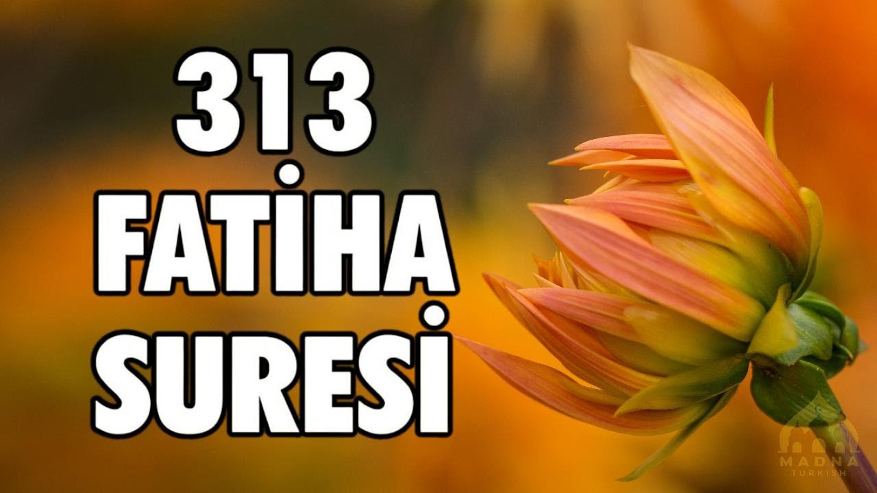 313 Fatiha Suresi - Kur'an-ı Kerim Rukye - Yalnız sana kulluk eder, yalnız senden yardım dileriz.