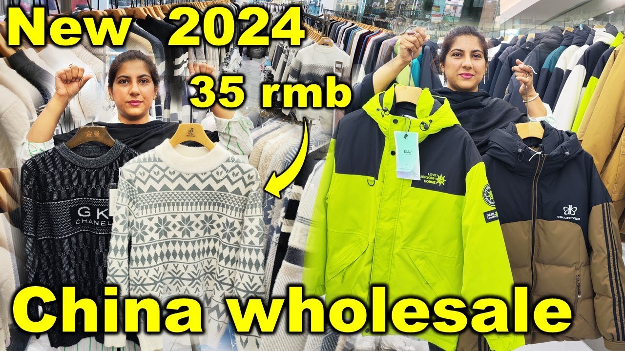 China Clothes market wholesale winter 2024