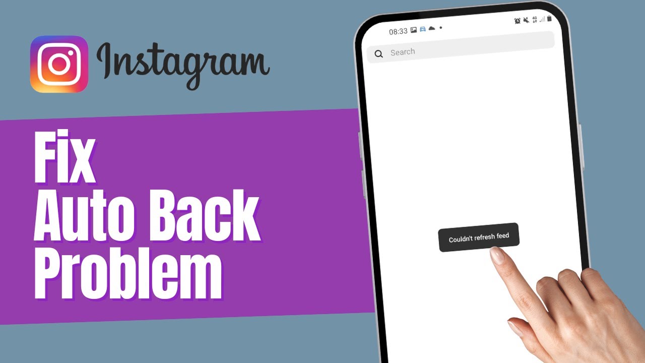 How to Fix Instagram Auto Back Problem On Phone (2024)