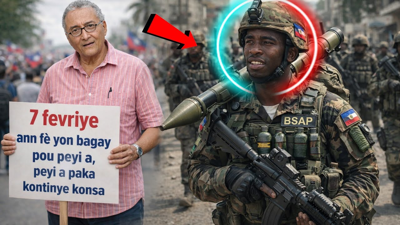 Michel Soucar kore Guy Philippe li mande pèp la leve kanpe an mas pou chanje sak gen la a