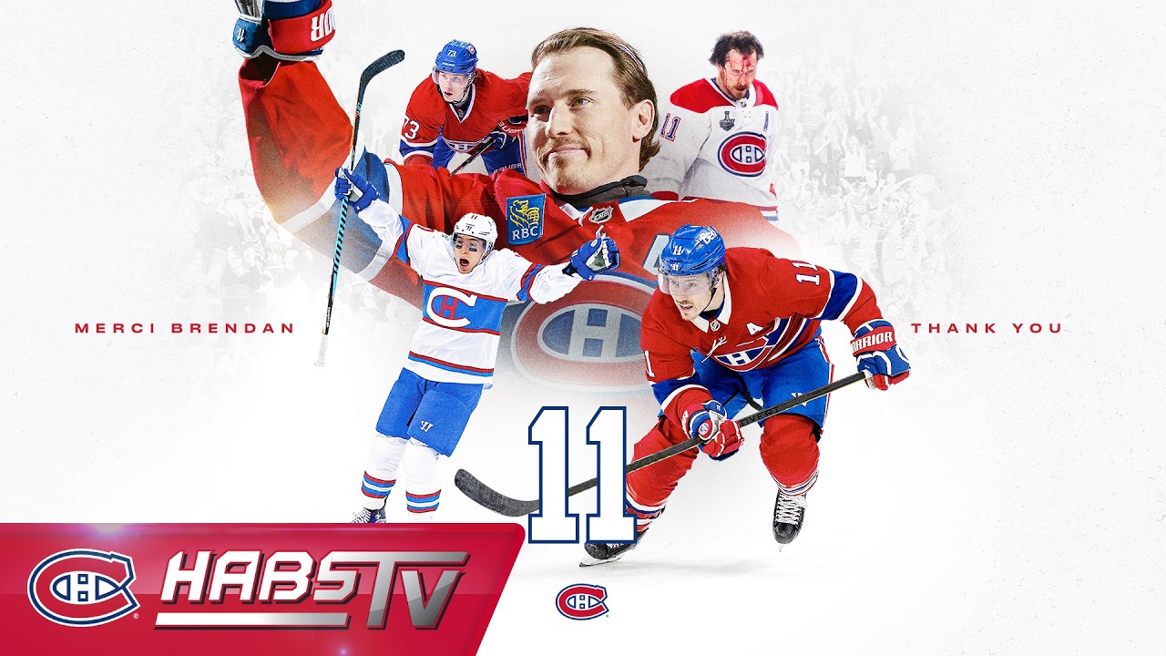 Thank you, Brendan | BEST BRENDAN GALLAGHER MOMENTS WITH THE HABS