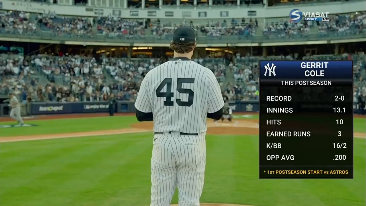 Бейсбол. Плей-офф MLB - 2022 /ALCS / 22.10.2022 / Houston Astros @ New York Yankees [Game 3]