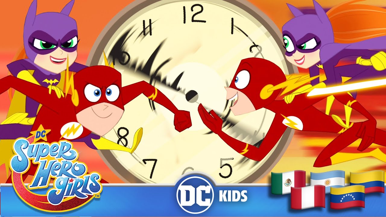 DC Super Hero Girls En Latino 🇲🇽🇦🇷🇨🇴🇵🇪🇻🇪 | Viajes en el tiempo ⏰  | DC Kids