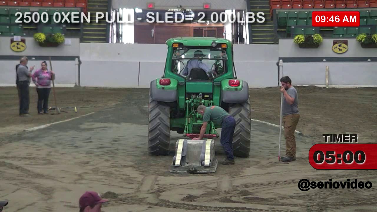 BigE OxenPull19 2,500, 2,900 & 3,400 Classes