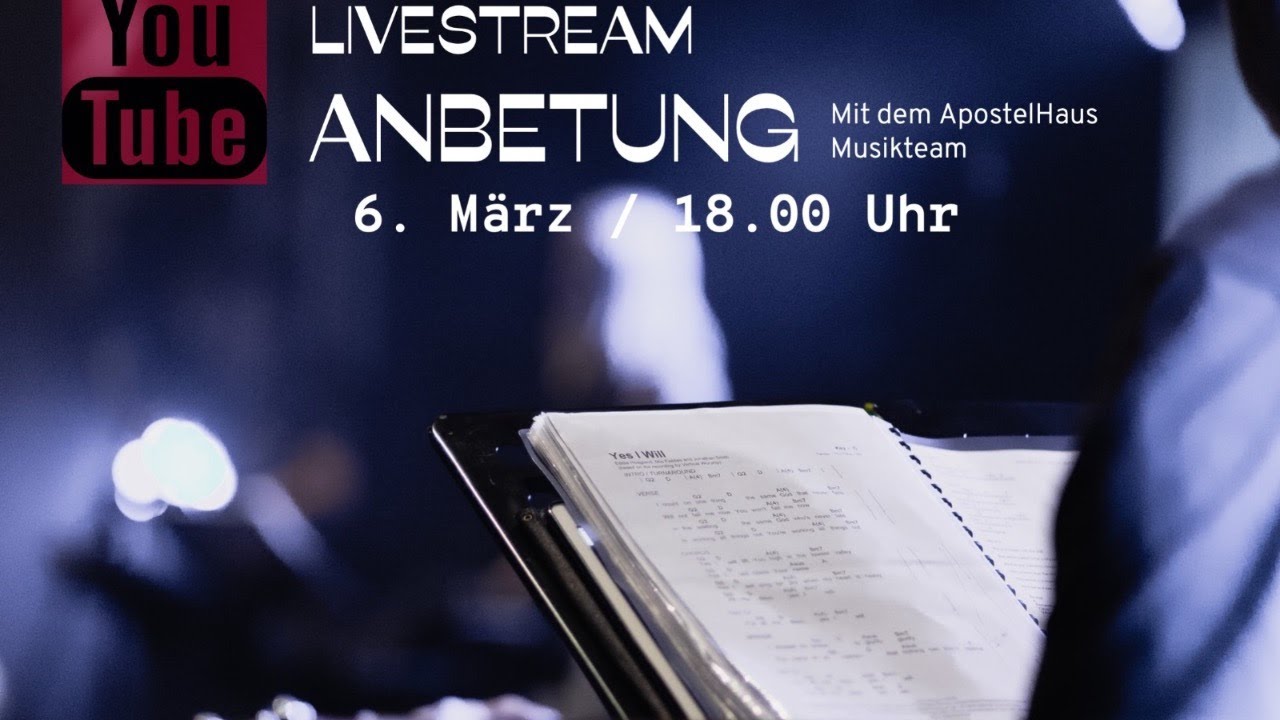 🔴LIVE Anbetung | ApostelHaus Musikteam