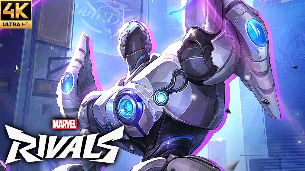 Marvel Rivals - Peni Parker (Liquid Shell Skin) Gameplay Showcase (4K 60FPS)