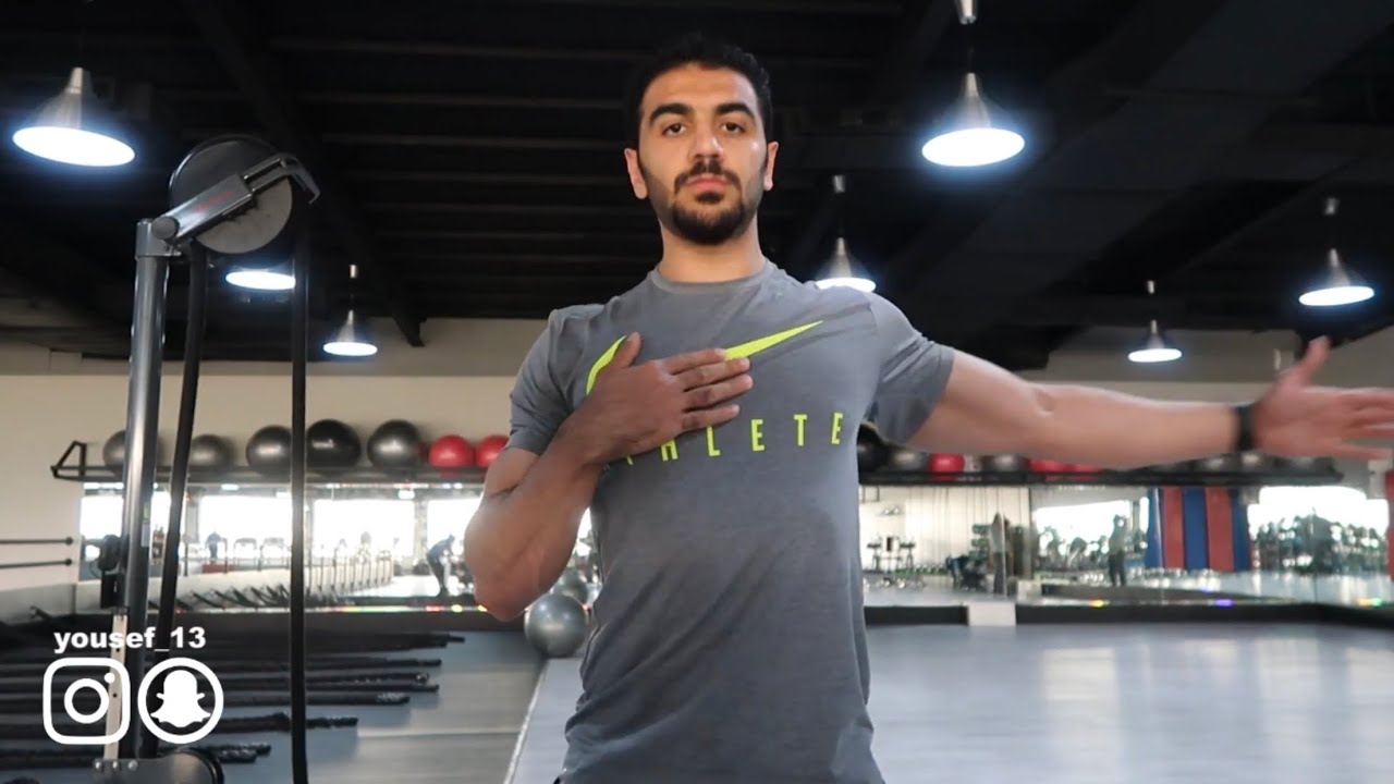 كيفية الاحماء او التسخين قبل تمارين الجزء العلوي من الجسم upper body warm up