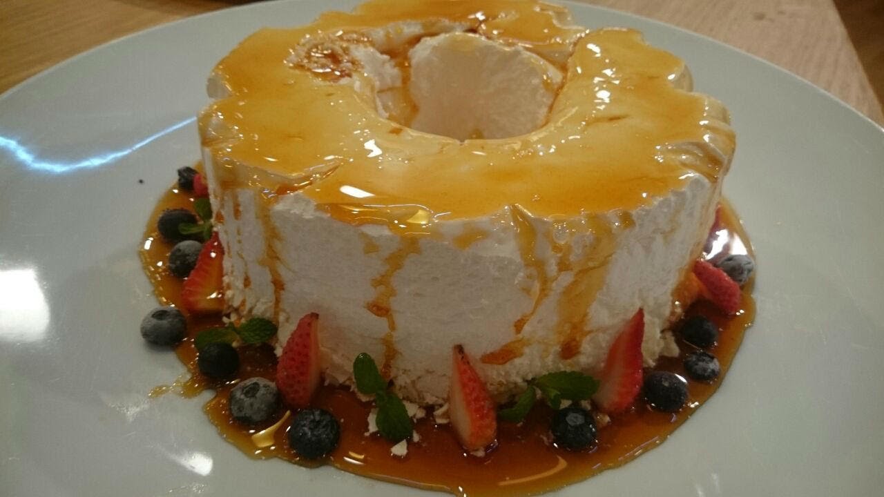 Receta dulce: isla flotante