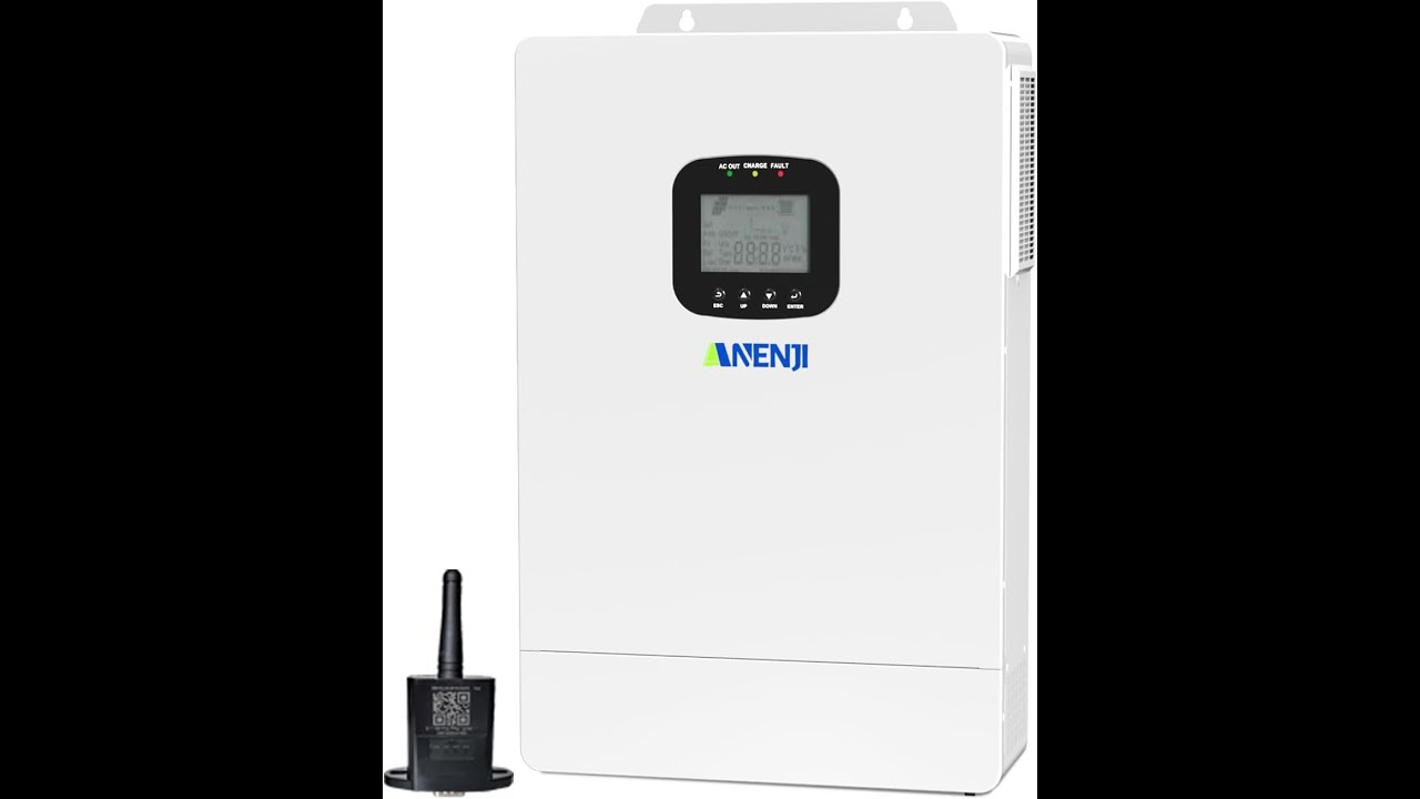 Anenji 6.5KW  dual 120 Amp mmpt  controller hybrid inverter first look the good the bad and the ugly
