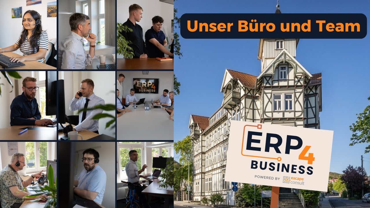 ERP 4 Business Office Tour und Teamvorstellung: ERP Beratung