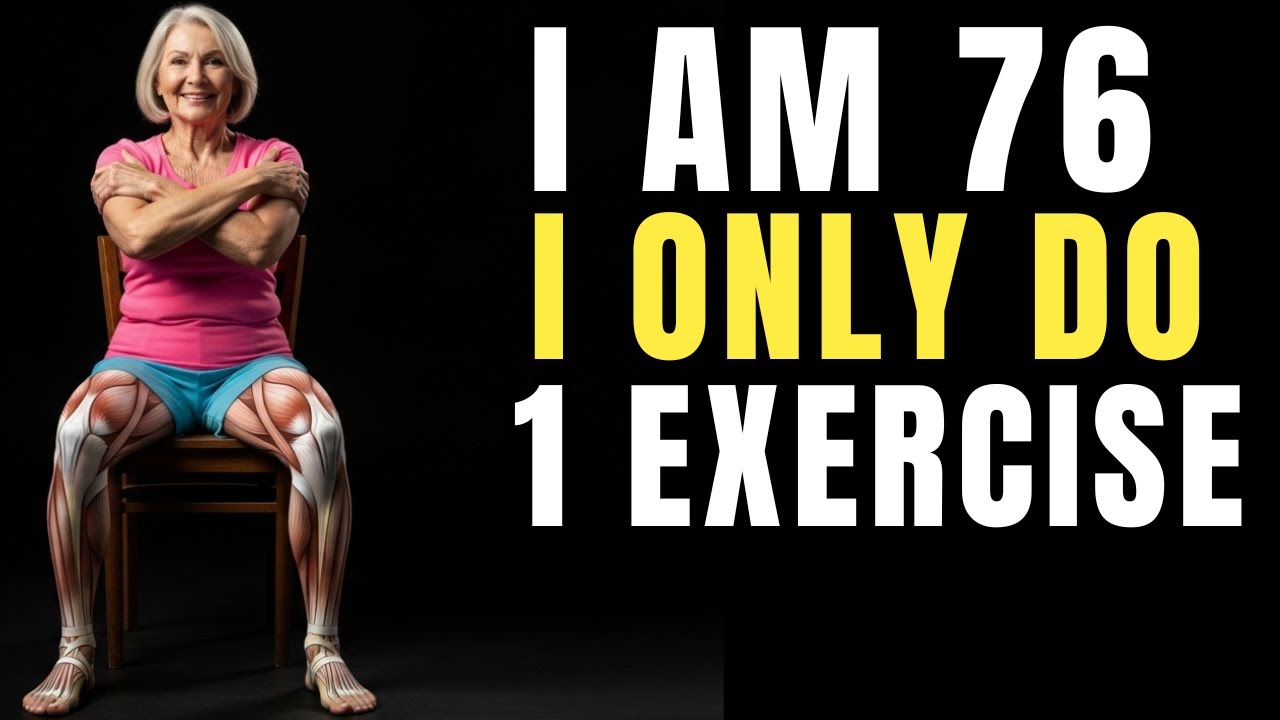 Stop Leg Aging: One Simple Chair Movement to Rebuild Your Lower Body Strength