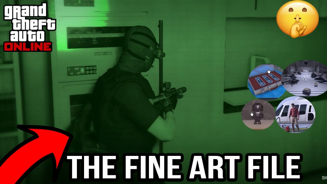 GTA Online | The Fine Art File SOLO Speedrun Guide 🔥 Easy 20 Min