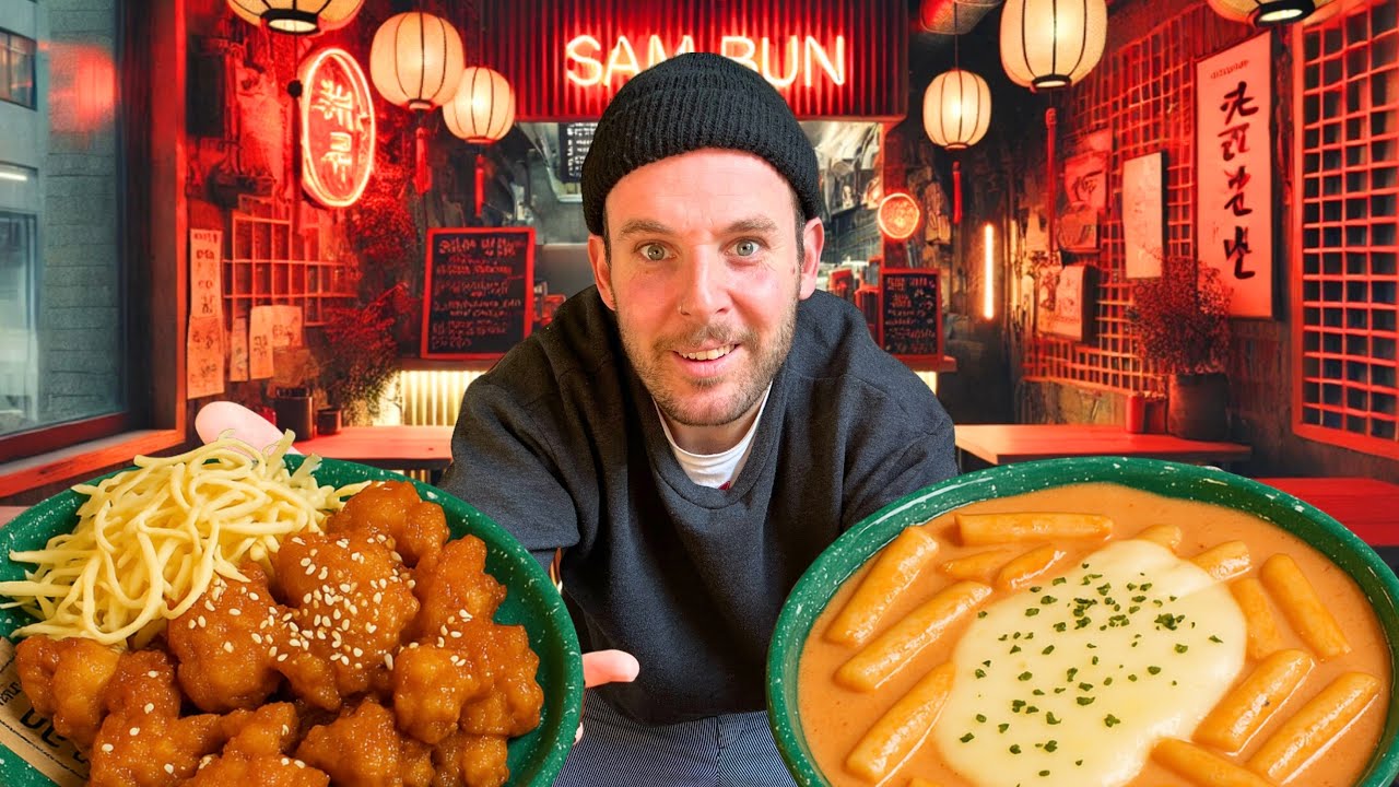 Le MEILLEUR de La STREET FOOD CORÉENNE 🇰🇷 en Plein Paris!
