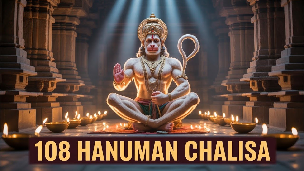 108 Powerful Hanuman Chalisa | संकट मोचन हनुमान चालीसा | सुबह सुनें हनुमान चालीसा | Hanuman ji 2026