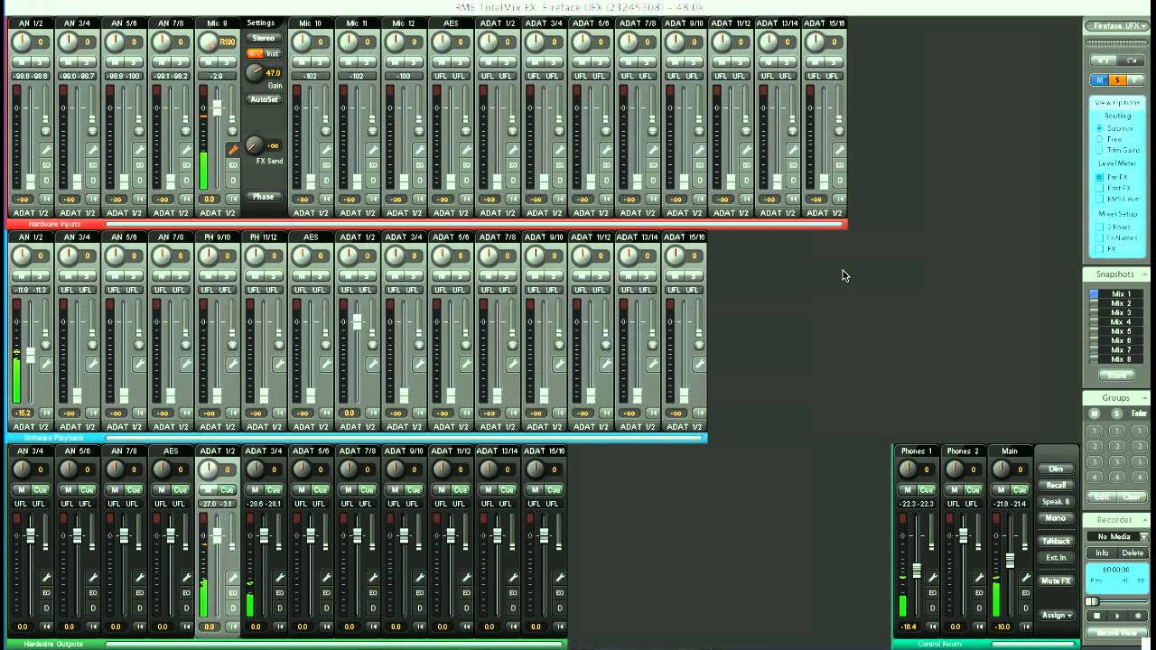 RME TotalMix FX Tutorial Part 1 (of 2) - Synthax Audio UK