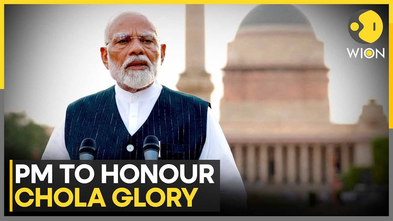 Modi’s Tamil Nadu Visit: Honouring Rajendra Chola’s Legacy | WION