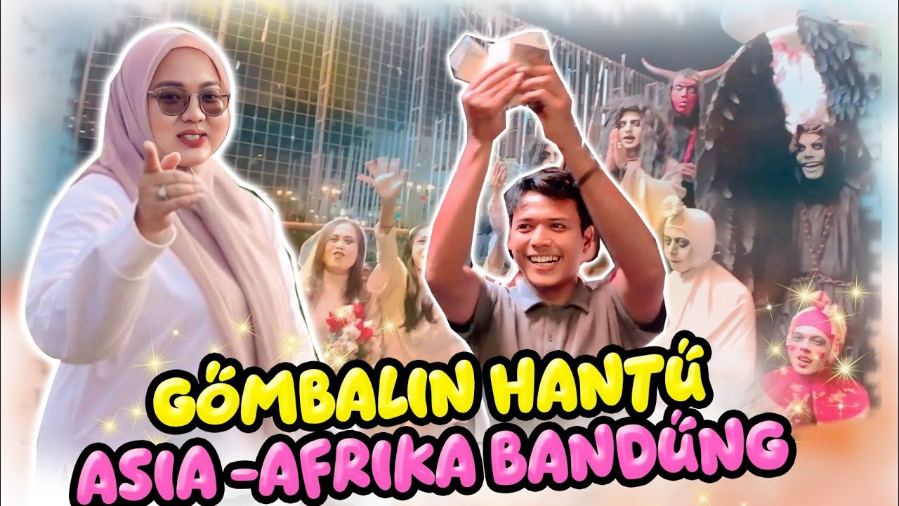 JALAN MALAM ‼️ GOMBALIN HANTU ASIA AFRIKA BANDUNG🤣