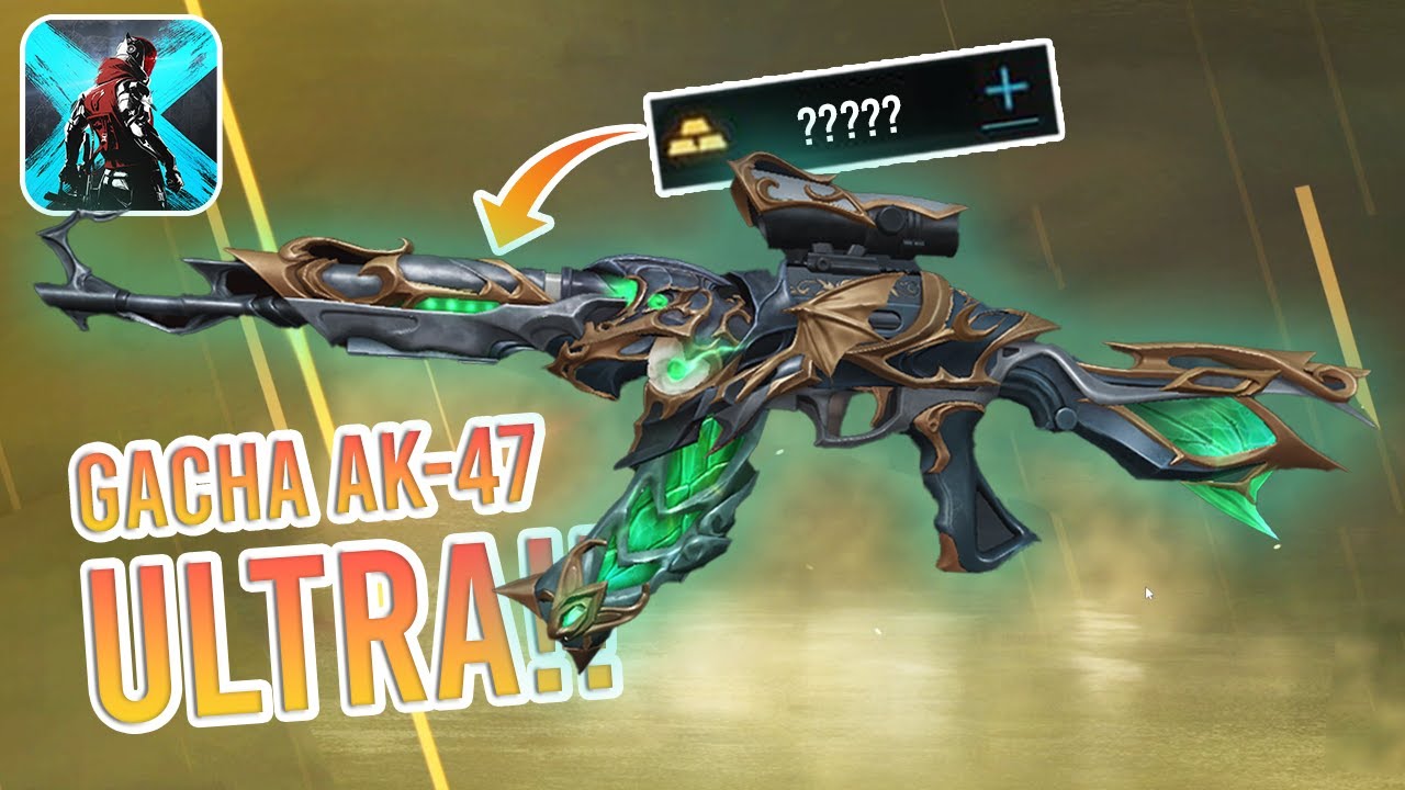 BARU!!! SKIN AK-47 ULTRA *MIDNIGHT TERROR* MAX UPGRADE BIKIN MUSUH PANIK - Blood Strike Indonesia