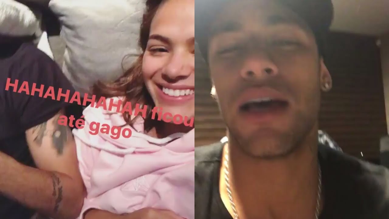 Bruna Marquezine ganha jogo de Neymar e fica trocando carinho
