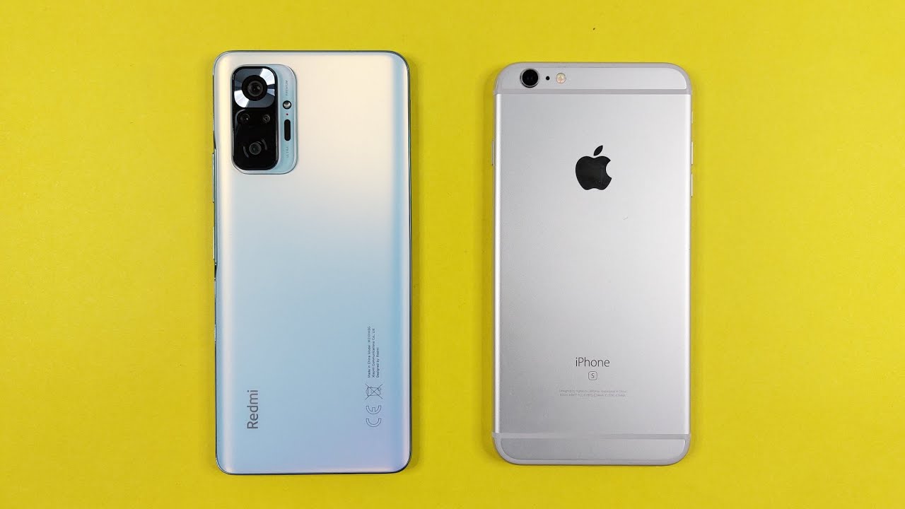 iPhone 6S Plus Vs Redmi Note 10 Pro 2022 | Speed Test