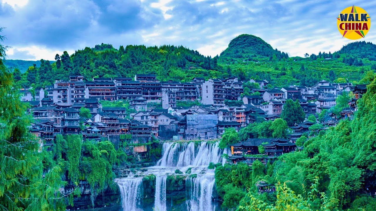 Walk in Furong Ancient Town, China 4K | Hunan, 湘西芙蓉鎮