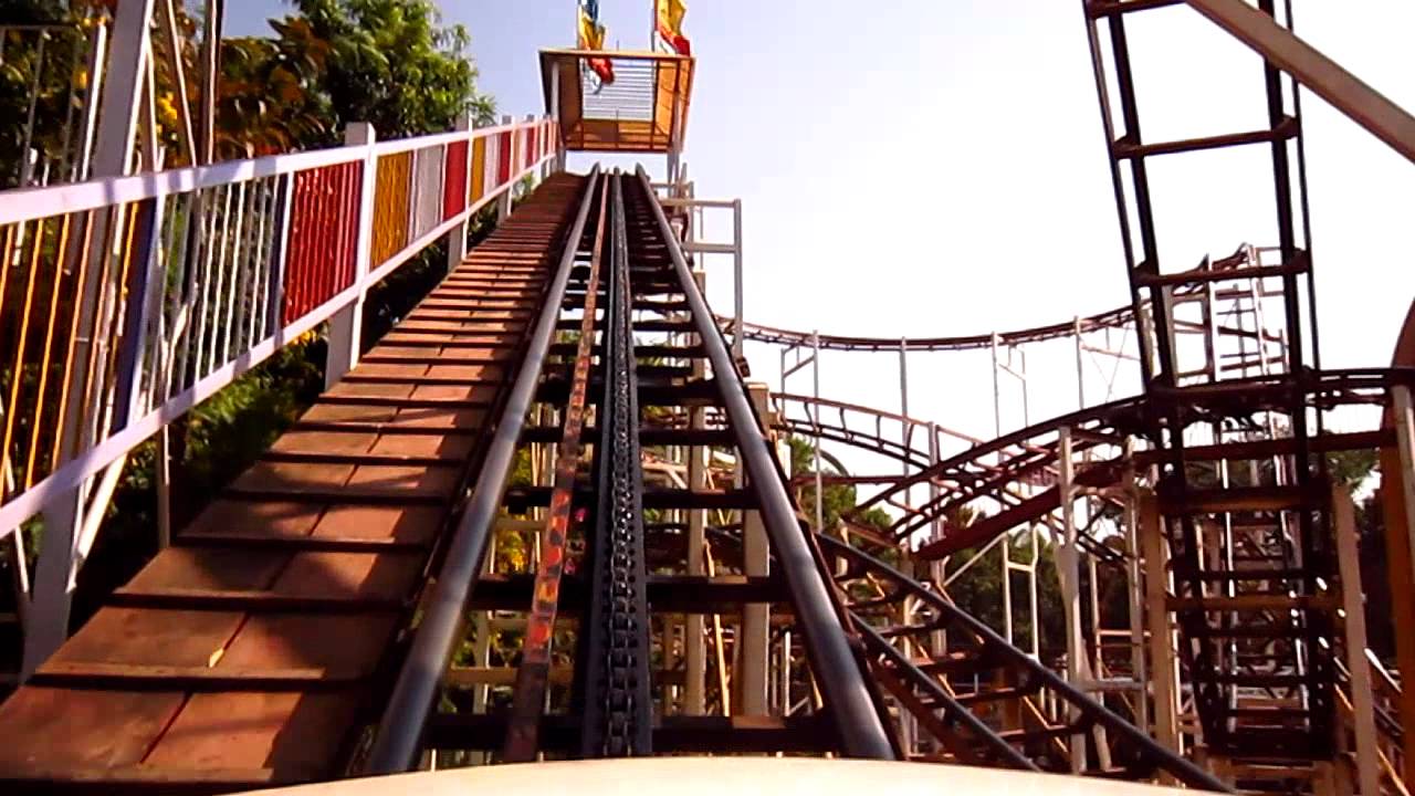 roller coaster ride @ essel world