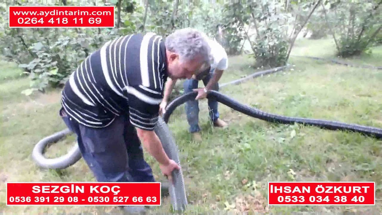 Aydın tarım fındık toplama makinası