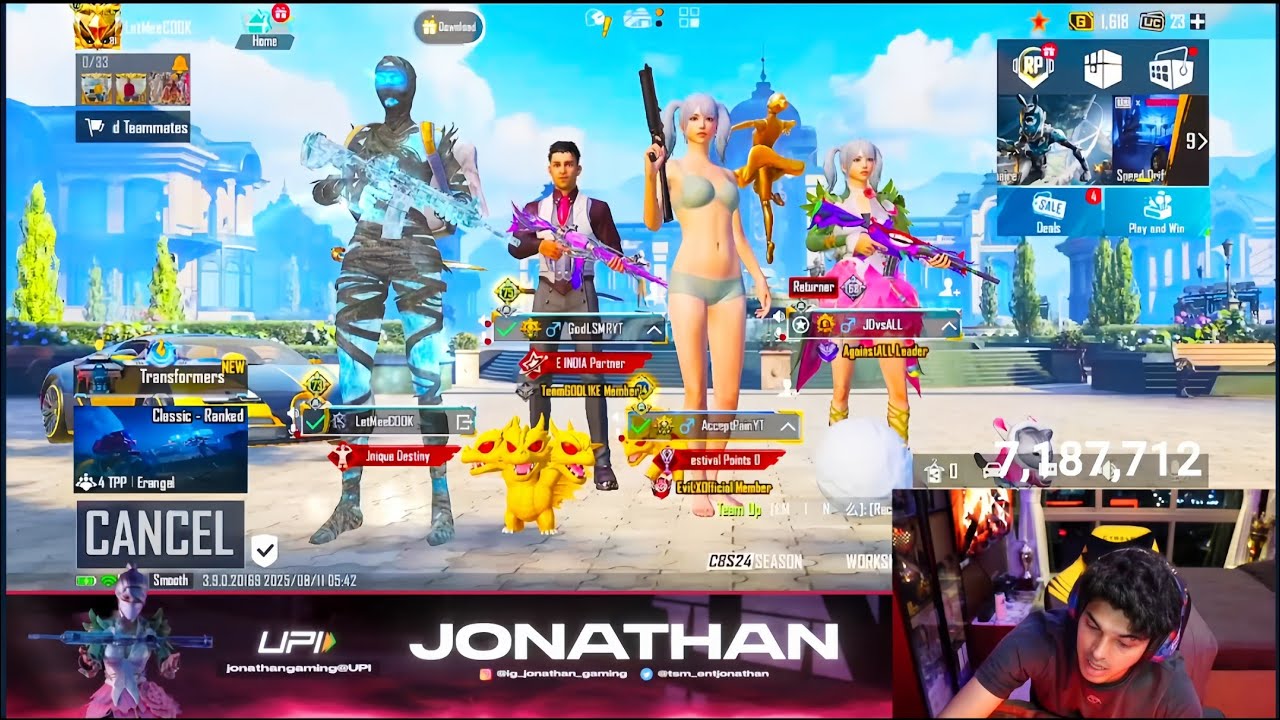 74 Kills 😱😱 | Jonathan New Best Aggressive Gameplay & Clutches | Jonathan Gaming #bgmi #jonathan