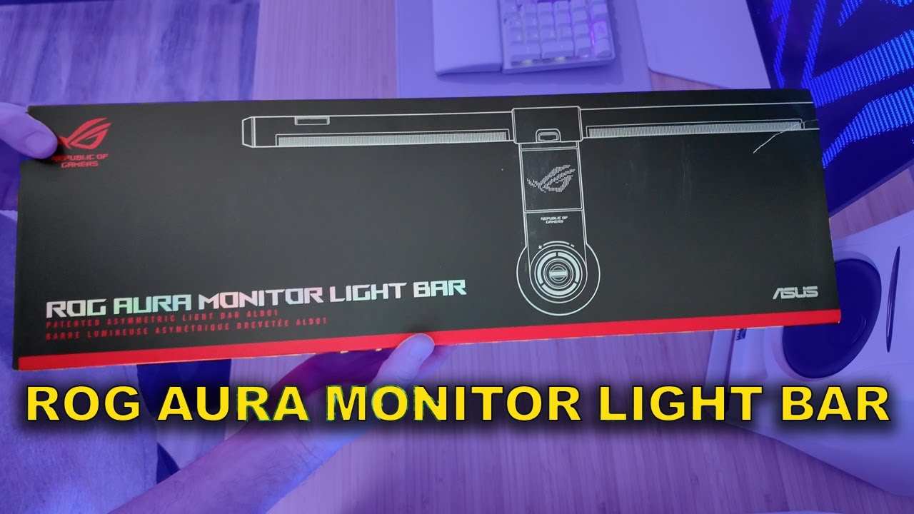 ASUS ROG Aura Monitor Light Bar Review - ALB01