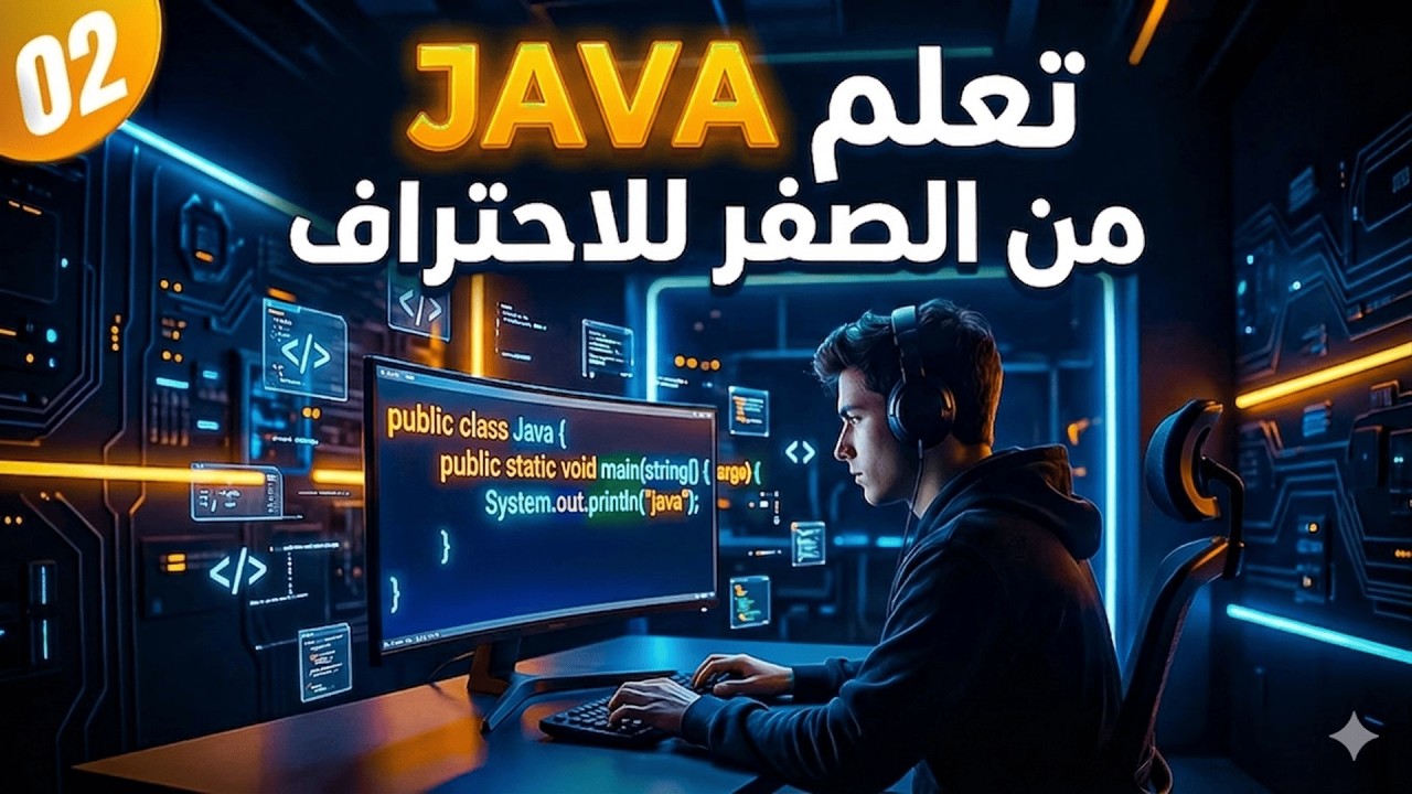 Java من الصفر #2 | فهم المتغيرات وأنواع البيانات بسهولة
